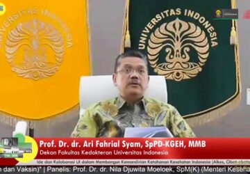 Dekan FKUI Prof. Dr. dr. Ari Fahrial Syam